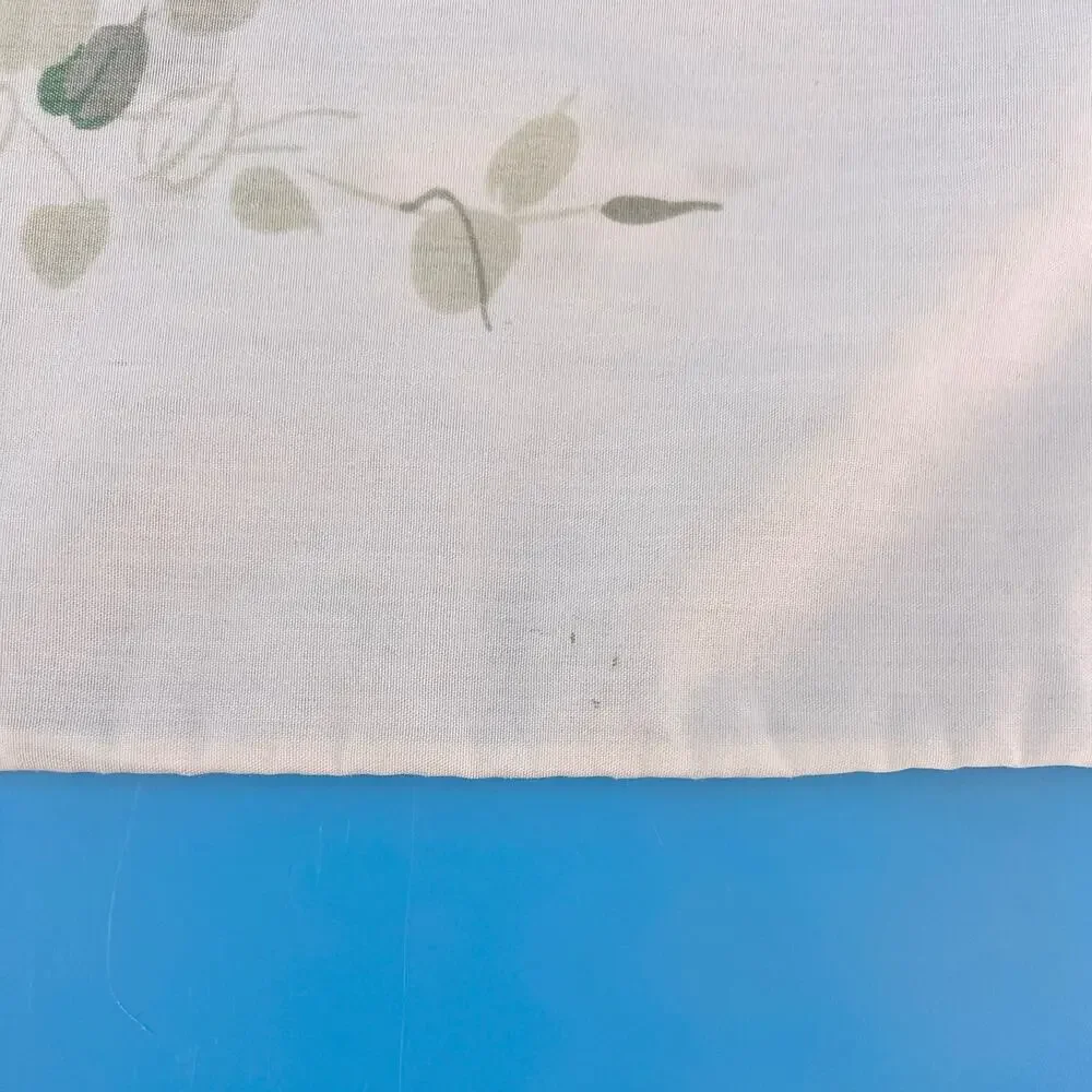 Vintage Cottagecore Floral Pillowcase Pastel 70s 1970s ShabbyChic Farmhouse